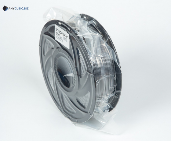 Фото 3 - Серебристый PETG пластик Tronxy для 3D принтера 340м 1 кг | 1,75 мм