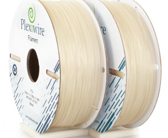Фото 3 - PLA пластик Plexiwire для 3D принтера натуральний 400м / 1.185кг / 1.75мм