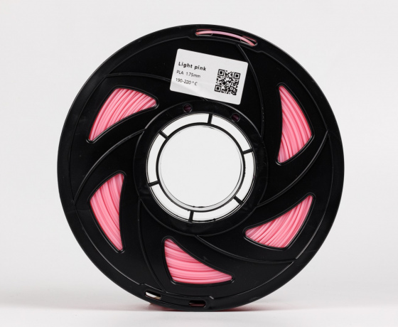 Фото 3 - Светло-розовый PLA пластик для 3D принтера Pla Light pink 1кг 1.75мм | 330м