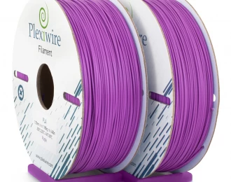 PLA пластик Plexiwire для 3D принтера фиолетовый 400м/1.185кг/1.75мм