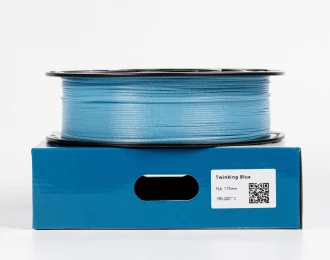 PLA Twinkling пластик Блестящий голубой RAL 5007 Brilliant blue 1кг | 1.75мм | 330м
